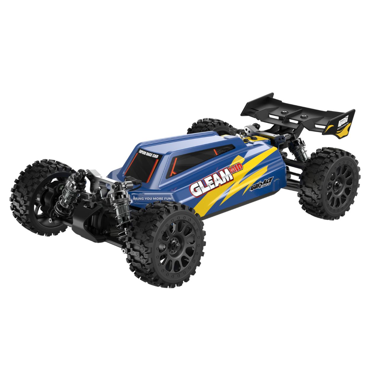 UDI R/C UD1204 GLEAM Pro 1/12 4WD Brushless Buggy Blau - Abbildung 1