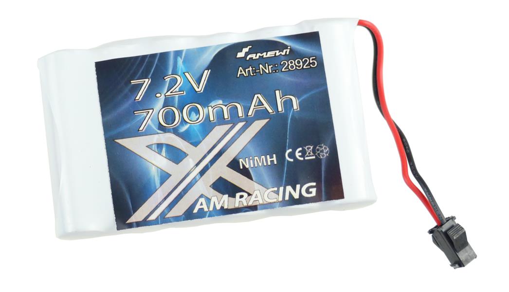 Amewi AMX RACING NiMH Akku 7.2V 700mAh HBX Plug 28925