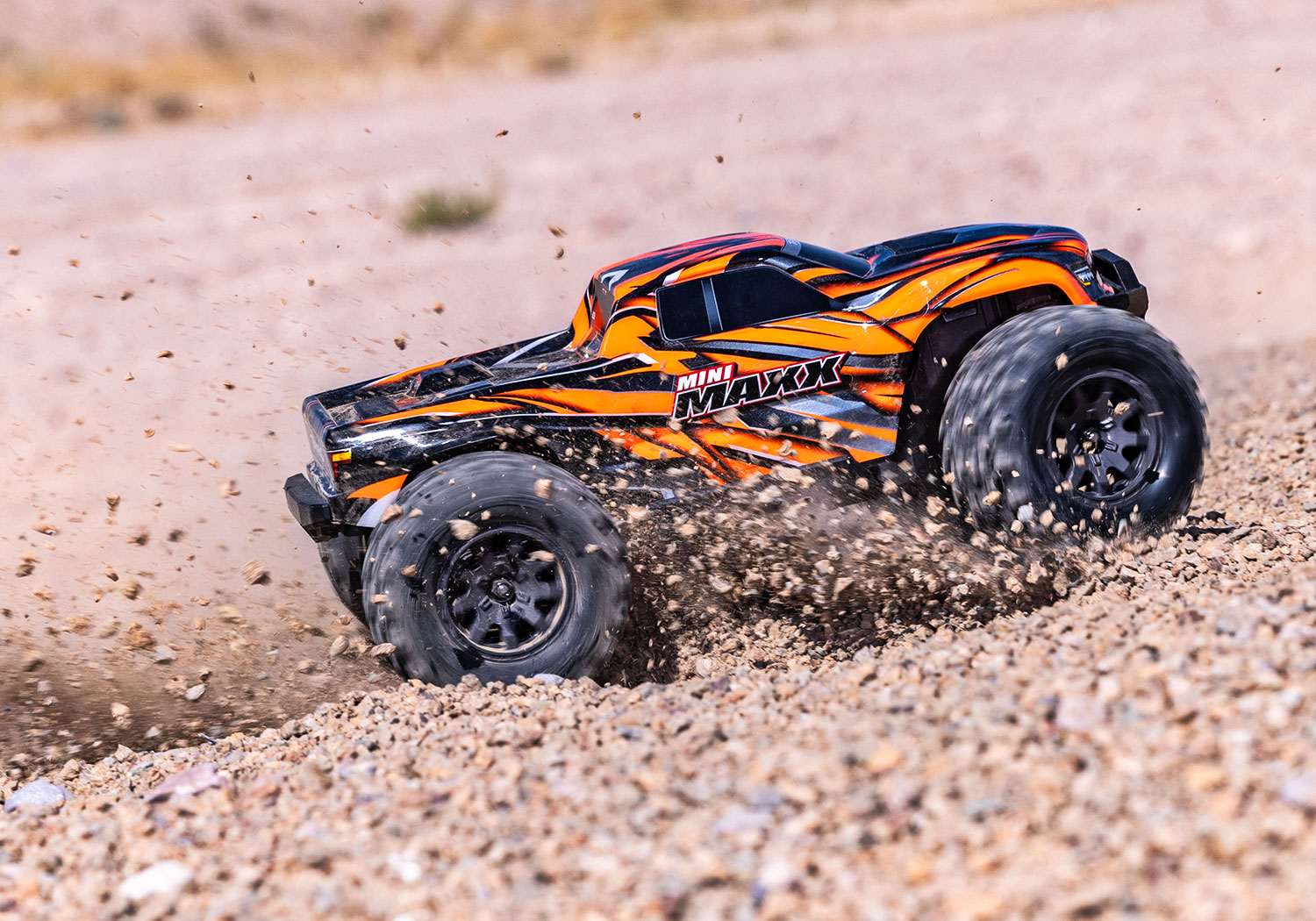 Traxxas MINI-MAXX 4WD BL-2S Brushless Orange, HD-Teile, mit Akku/Lader 107154-1 - Abbildung 11