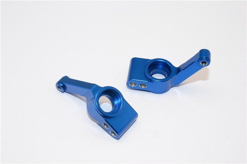 GPM Alu Radträger hinten eloxiert blau Traxxas 1/10 Rustler, Bandit