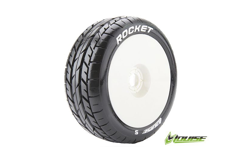 Louise B-Rocket soft Felge weiß (2) Verbrenner 1:8 Offroad L-T3190SW
