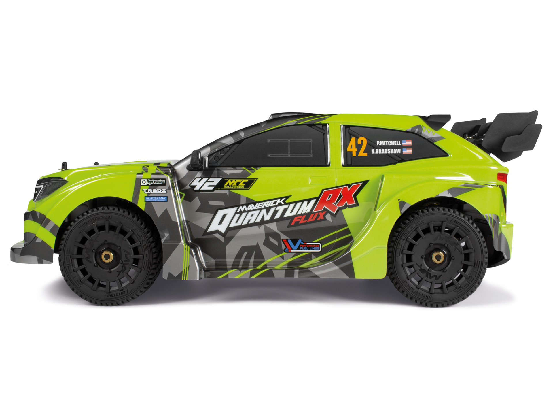 MAVERICK QuantumRX Flux 4S 1/8 4WD Rally Car Flouro Green 150361 - Abbildung 3