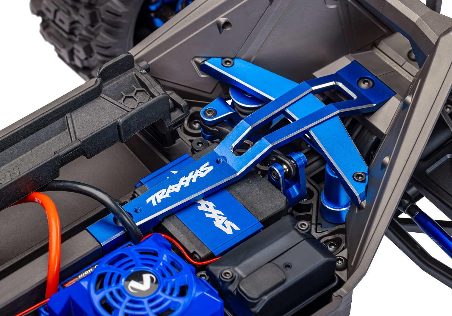Traxxas MAXX Ultimate 4x4 blau 1/10 Monster-Truck RTR Brushless, ohne Akku/Lader 89087-4 - Abbildung 7