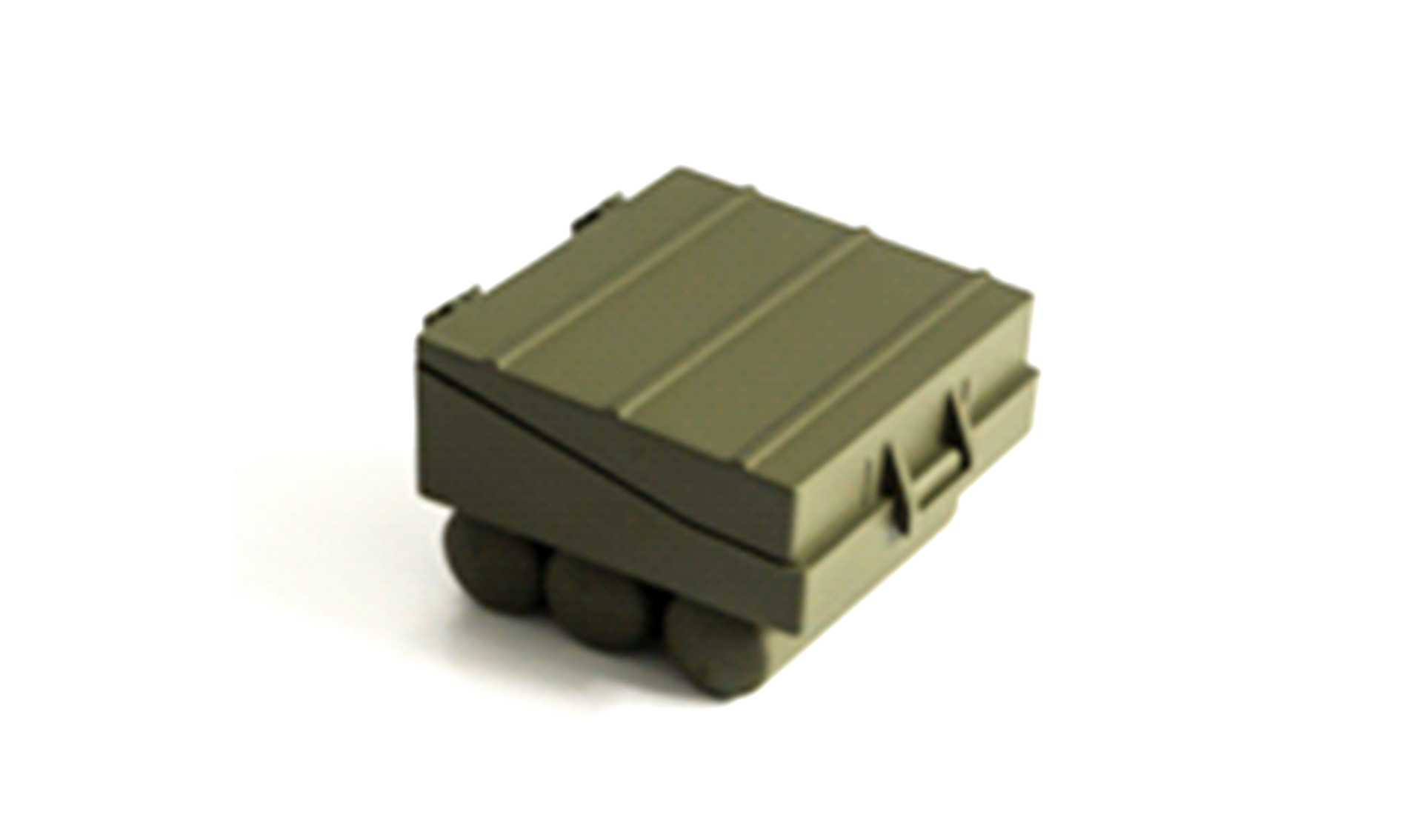 Amewi Gehäuse Druckluftbremse grün für 8x8 Truck T014G