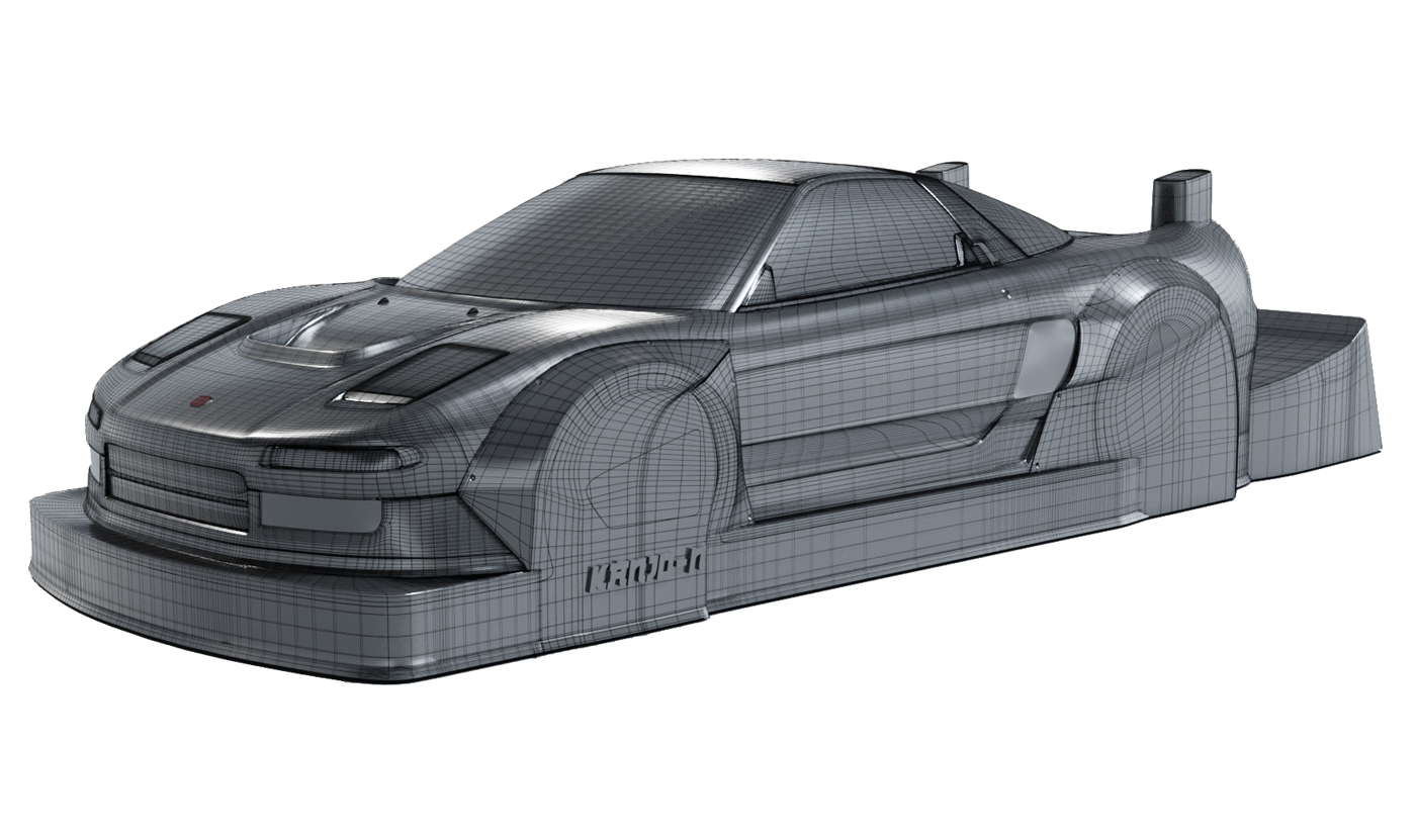 Bittydesign KANJO-N 1/28 Mini-Z Clear Body BDMZ-KJN