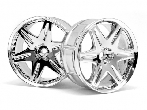 HPI LP32 Felge Work LS406 Chrom (32mm/6mm Offset/2St) 3344