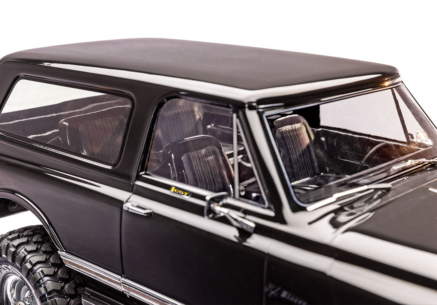 Traxxas TRX-4 72 Chevy Blazer schwarz mit Interior 1/10 Crawler RTR 91076-4-BLK - Abbildung 8