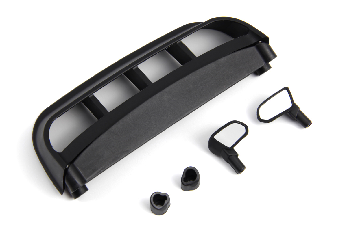 Blackzon Heckspoiler und Spiegel Set 548006
