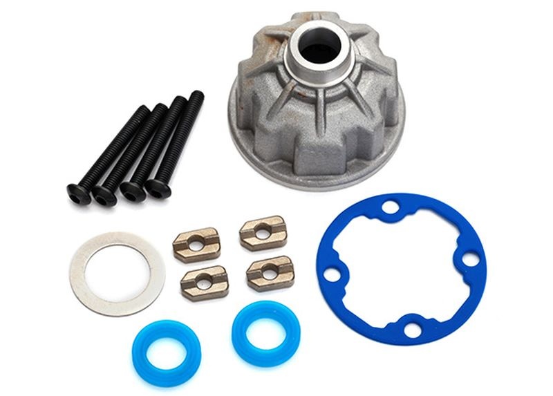 Traxxas Diff-Gehäuse Alu mit Dichtungen 8681X
