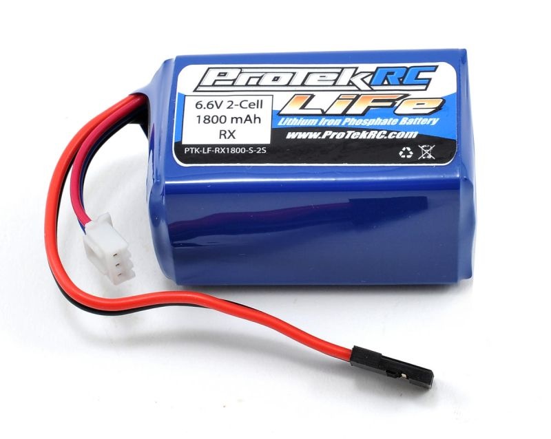 ProTek RC LiFe Hump/Short Empfänger Batterie Pack (Kyosho/Tekno) (6.6V/1800mAh)