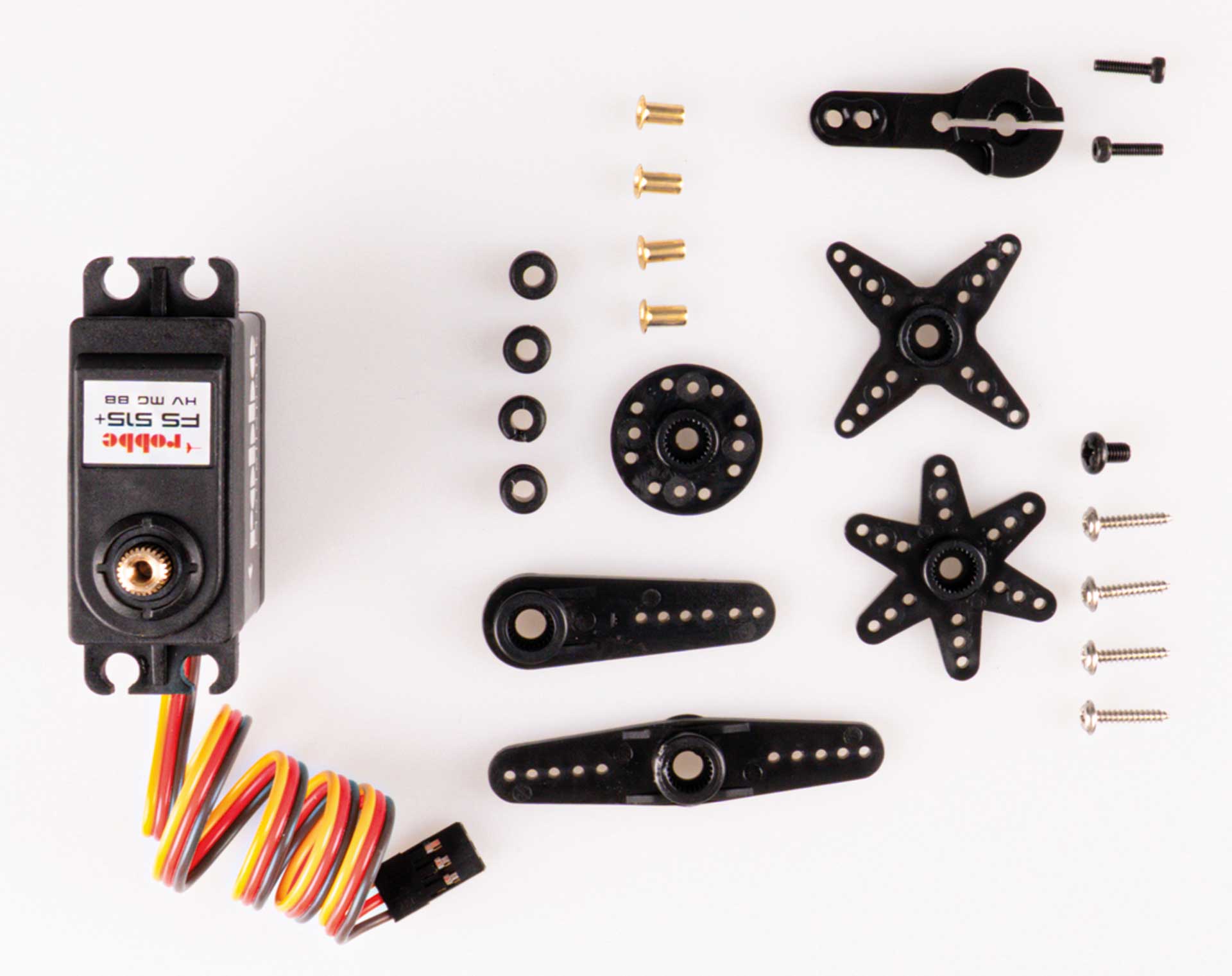 Robbe FS 515+ HV BB MG Digital Servo mit Teil- Aluminium Gehäuse und Softstart 9149