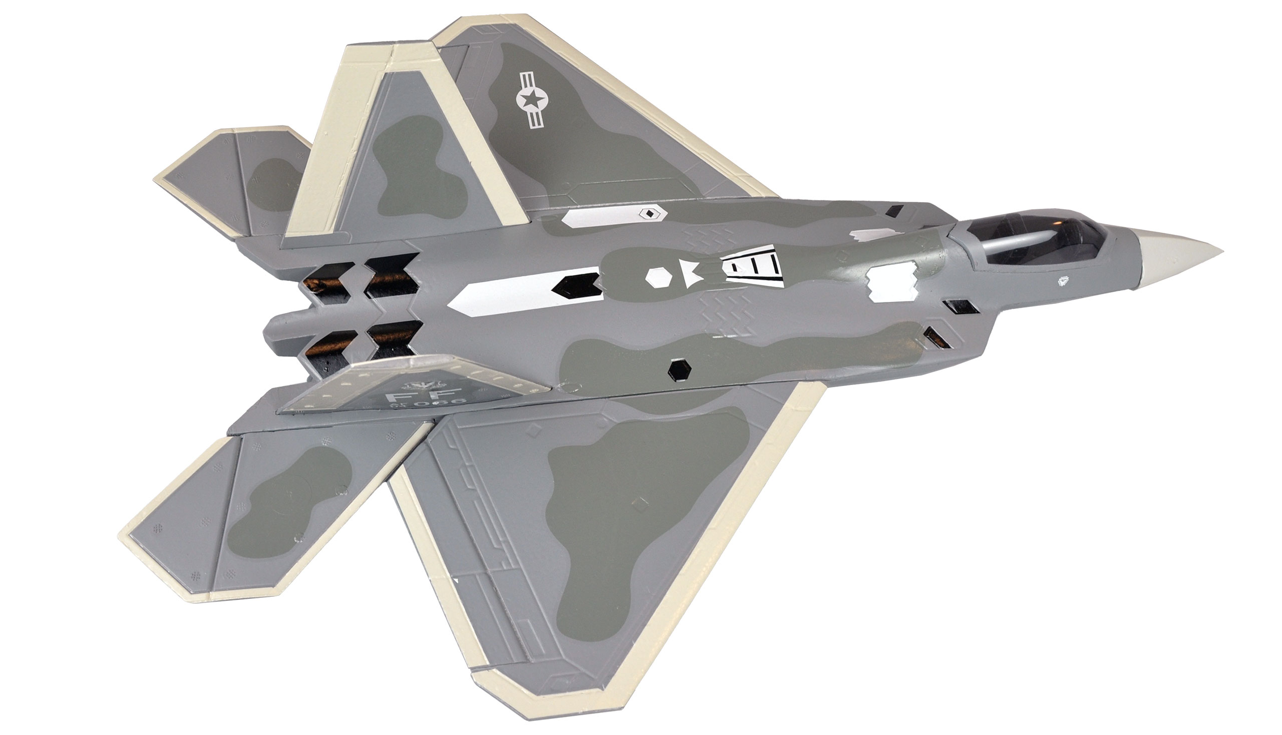 Amewi AMXFlight F-22 Raptor Jet EPO ARF grau 24117 - Abbildung 3