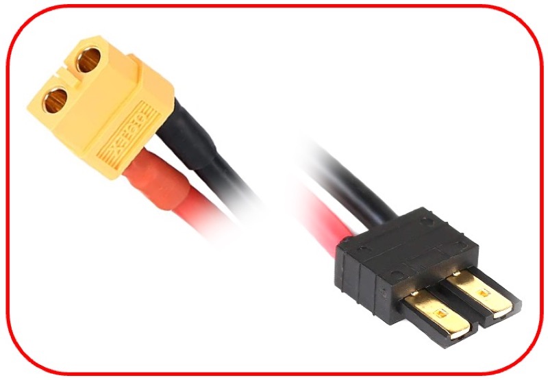 Absima Ladekabel XT60 passend für Traxxas 15cm 3040056
