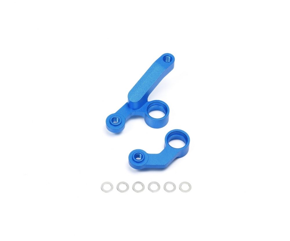 Tamiya 54891 M-08C Alu Lenkhebel (L/R) Blau elox. 300054891