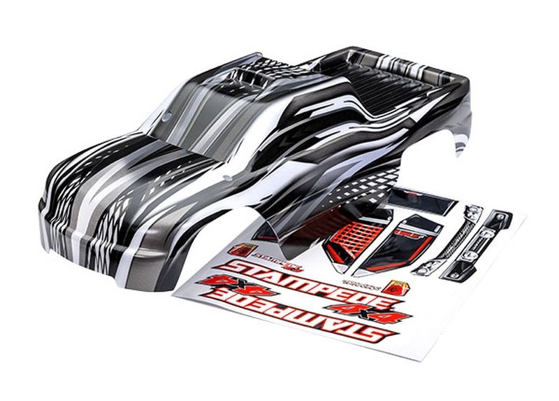 Traxxas Karosserie Stampede 4x4 ProGraphix (benötigt Hintergrundlackierung) 6729