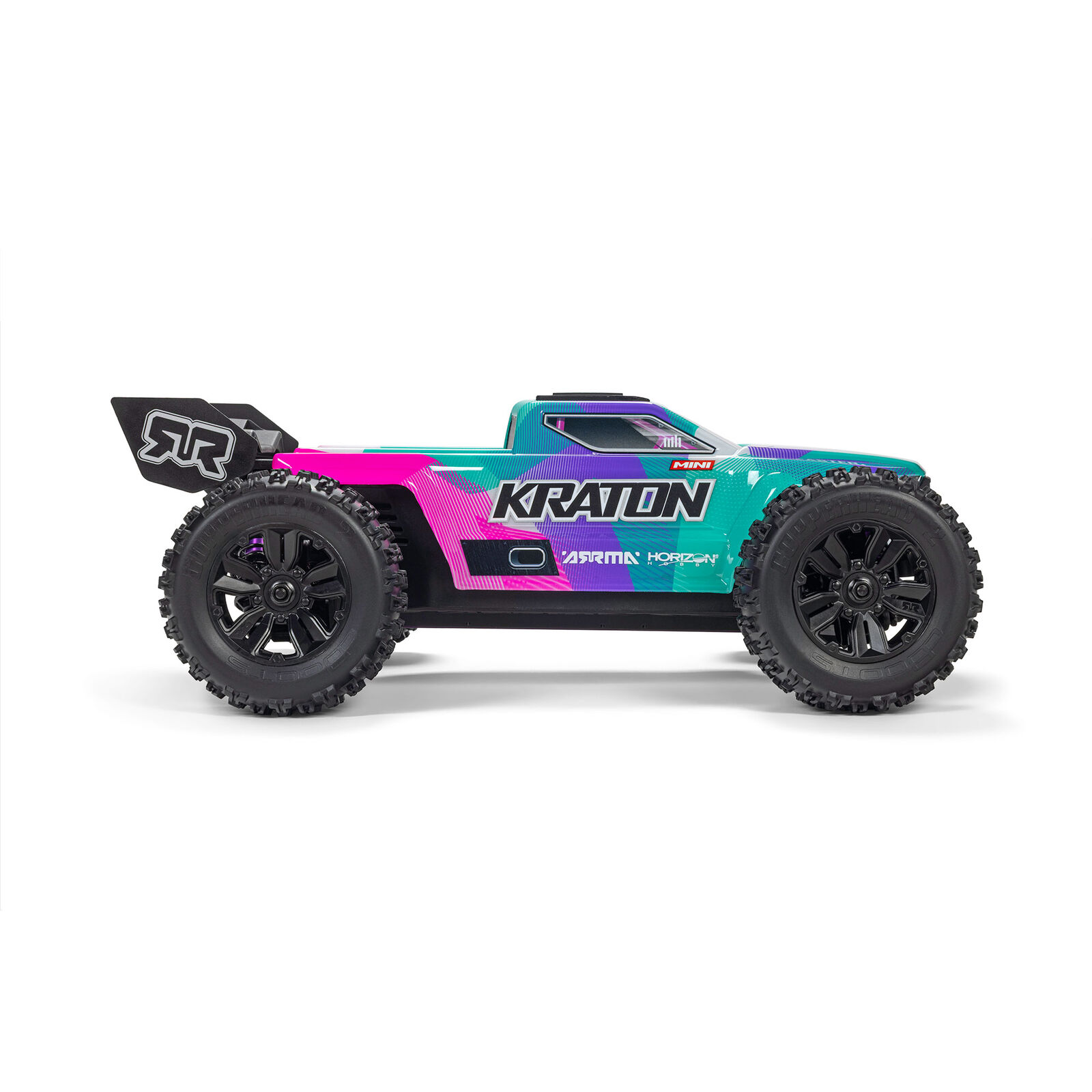 ARRMA 1/16 MINI KRATON 3S DSC 4X4 RTR Brushless Speed Truck Türkis/Rosa incl Akku & Lader - Abbildung 3