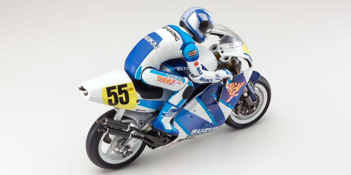 Kyosho Motorrad Hanging on Racer Suzuki RGV 1992 KIT 34931B - Abbildung 3
