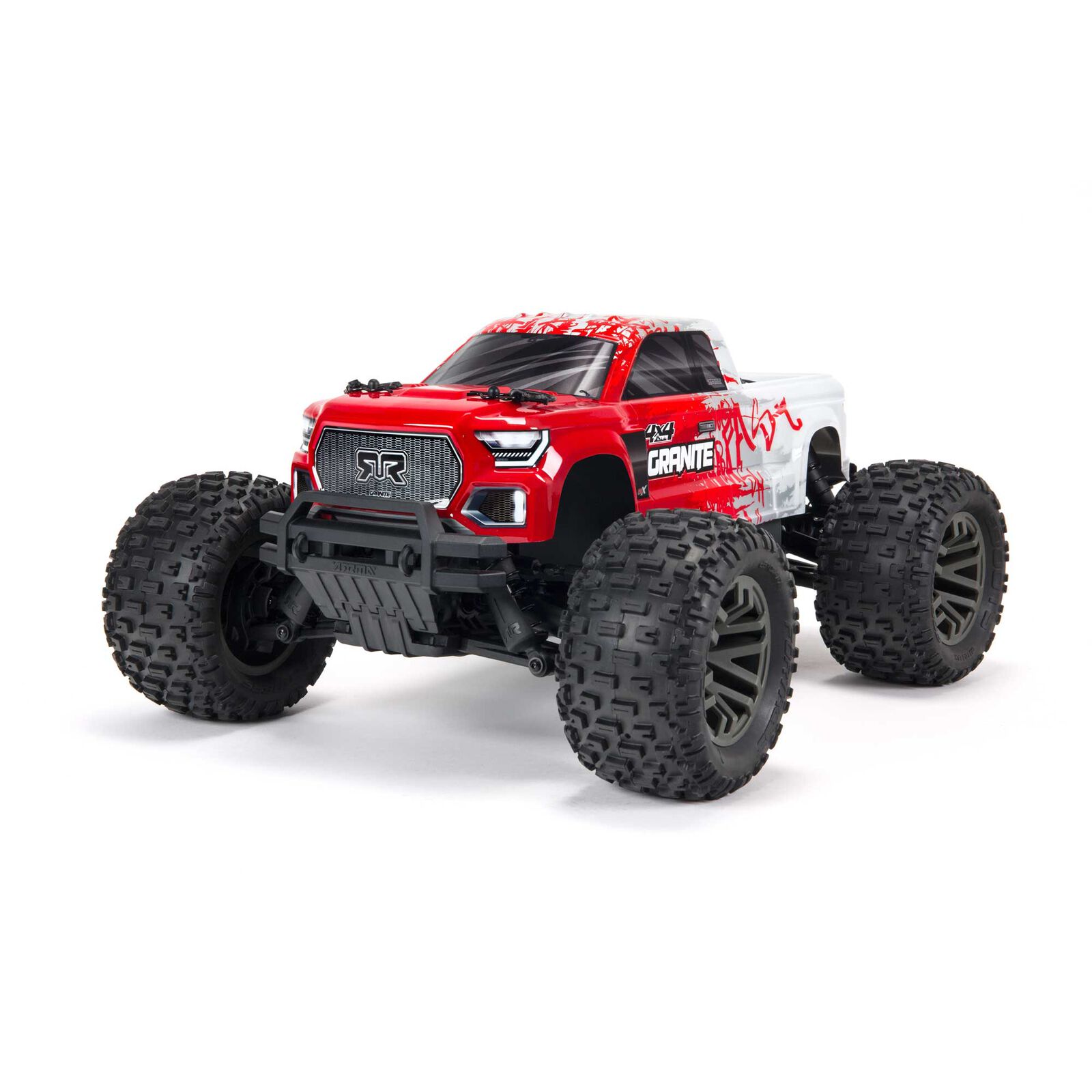 ARRMA 1/10 GRANITE 4WD 3S BLX Brushless Monster Truck RTR, Red  ARA4302V3BT2