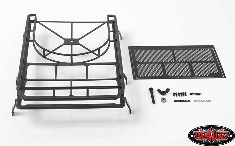 RC4WD Roof Rack with Tire Mount for Land Rover D90 VVV-C0265
