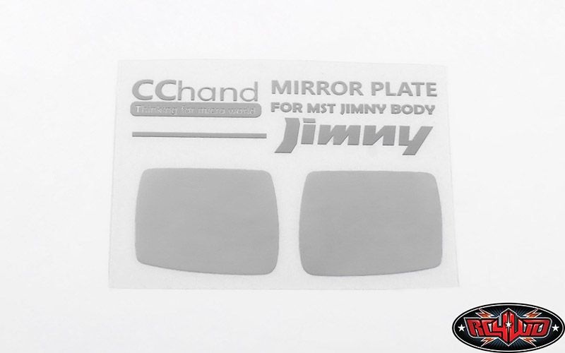 RC4WD Mirror Decals for MST 1/10 CMX w/ Jimny J3 Body VVV-C0659