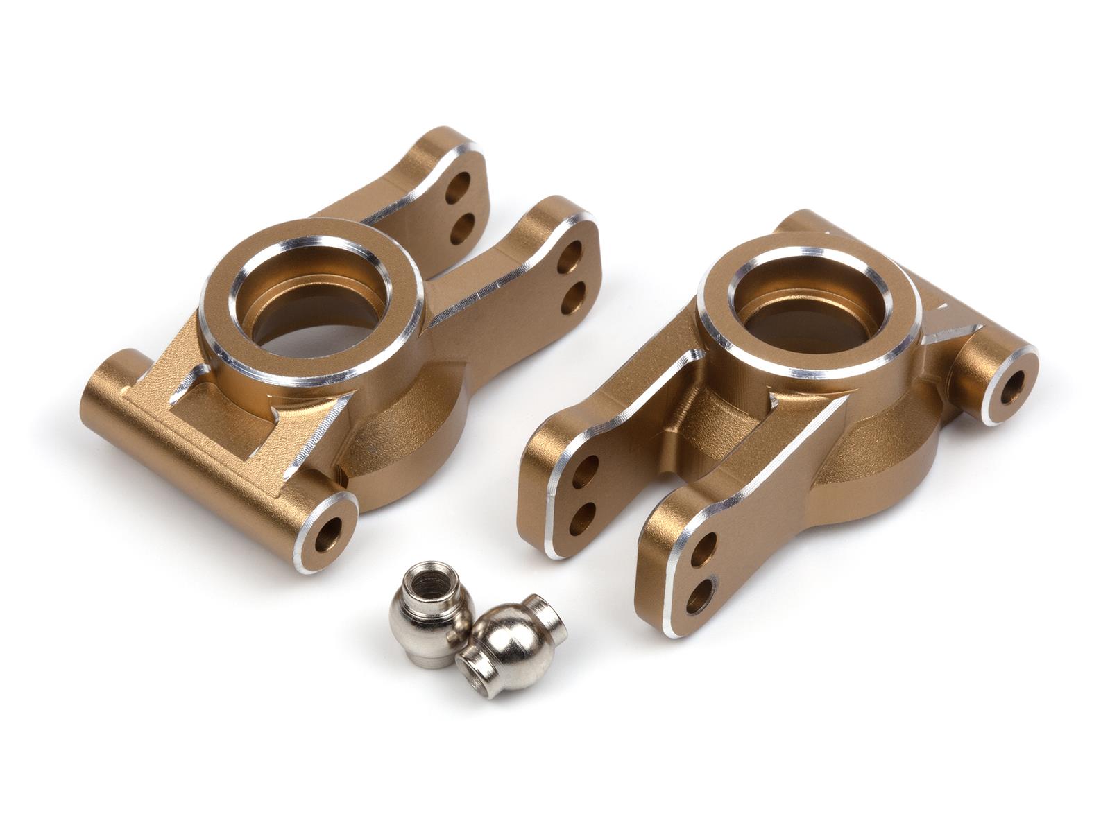 Maverick Aluminium Rear Hub Set (Gold/2St) 150487