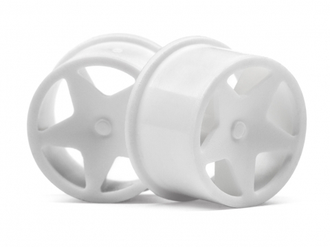 HPI Q32 Super Star Felgen Set (Weiss/4St) 114286 - Abbildung 1