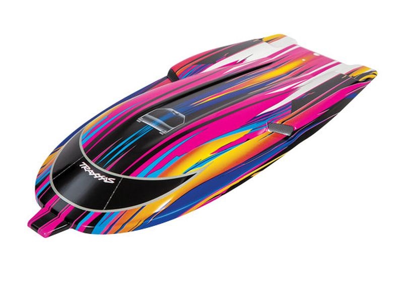 Traxxas Rumpfdeckel Spartan pinke Grafik 5736P