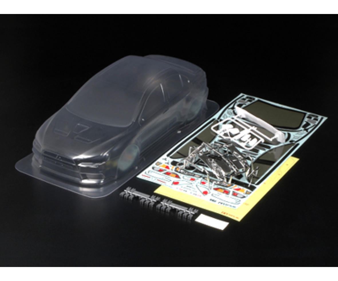 Tamiya 51376 Karosserie Satz Mitsubishi Lancer Evo X 300051376
