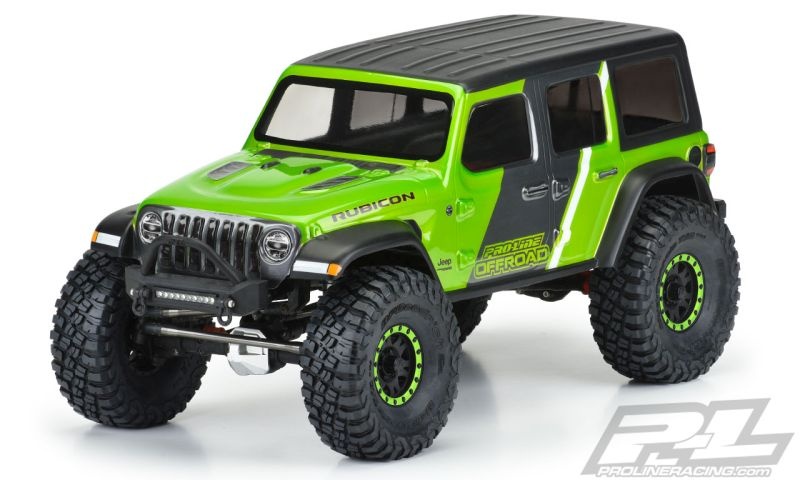 Pro-Line Jeep Wrangler JL Unlimited Rubicon Karo klar für 12.3 (313mm) Scale Crawler 3546-00