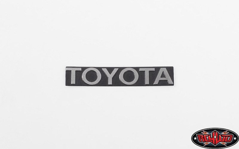 RC4WD Front Steel Toyota Grille Decal VVV-C0702