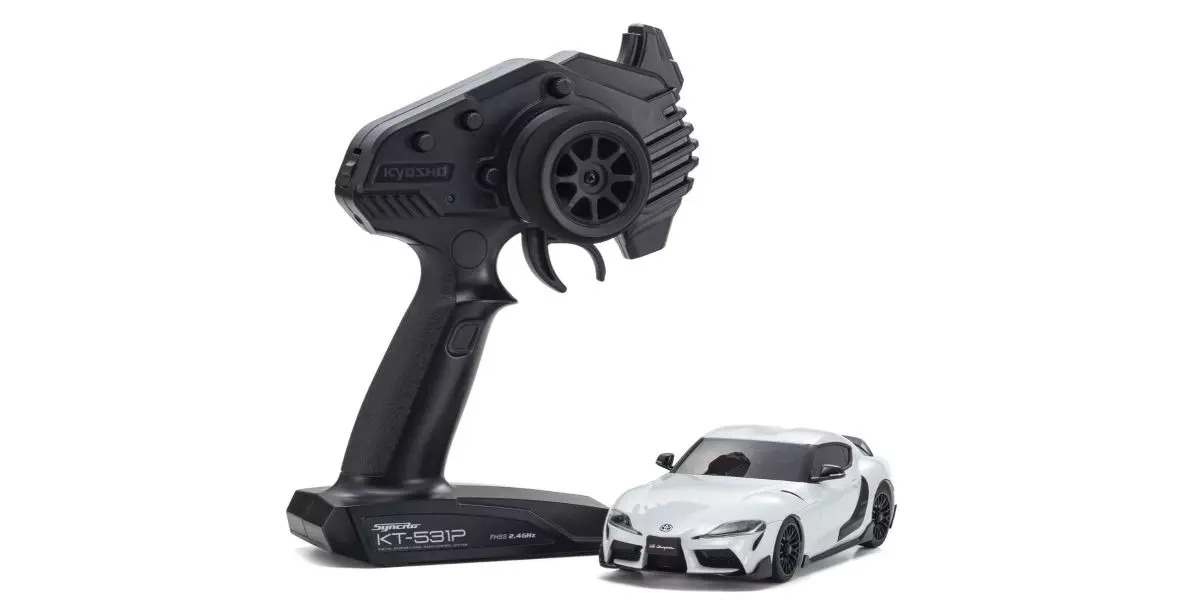Kyosho Mini-Z MR04 RWD Toyota GR Supra TRD Aero White Metal (N-MM2) 32378W - Abbildung 3