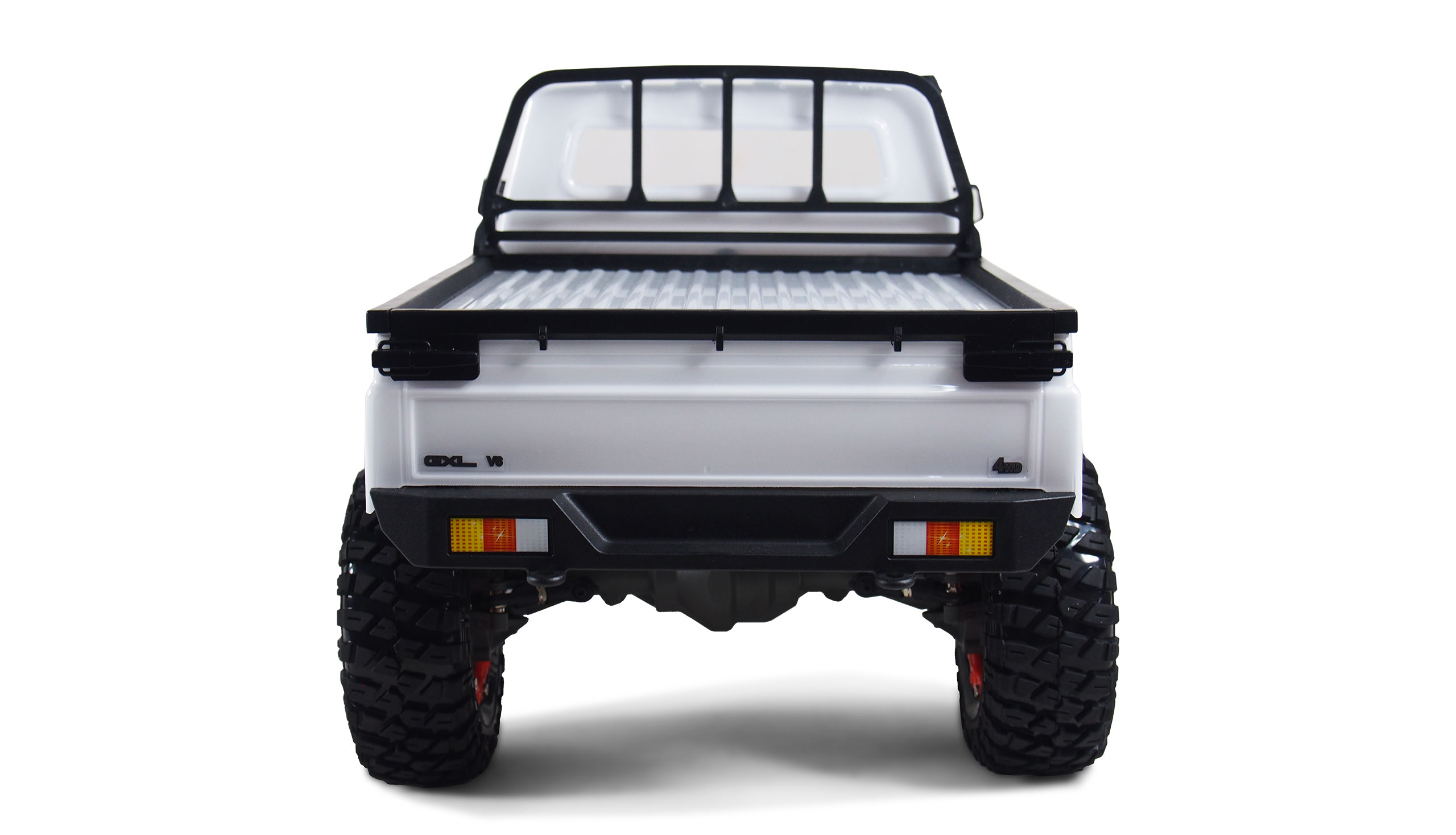 Amewi AMXRock RCX10P Scale Crawler Pick-Up, 1:10 RTR weiß 22434