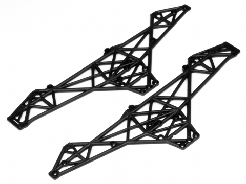 HPI Chassis Set Wheely King (schwarz) 85266