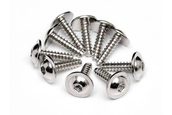 HPI Scheidschraube mit Flansch M2.6X10mm (Isk./10St) Z489