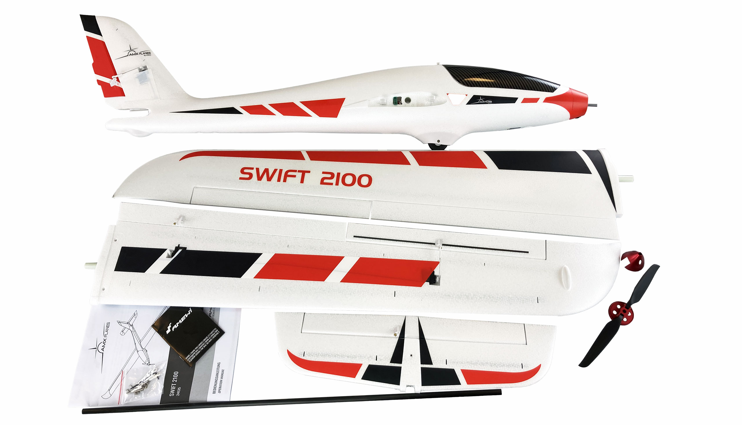 Amewi AMXPlanes Swift 2100 Motorsegler EPO PNP 24135 - Abbildung 2
