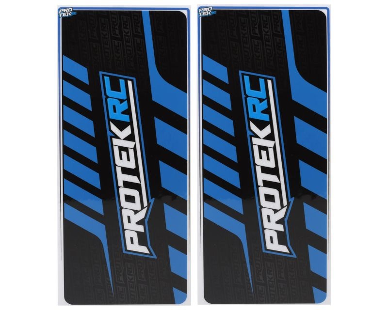 ProTek RC Universal Chassis Protective Sheet 2024 blau/schwarz (2)  PTK-1102-24