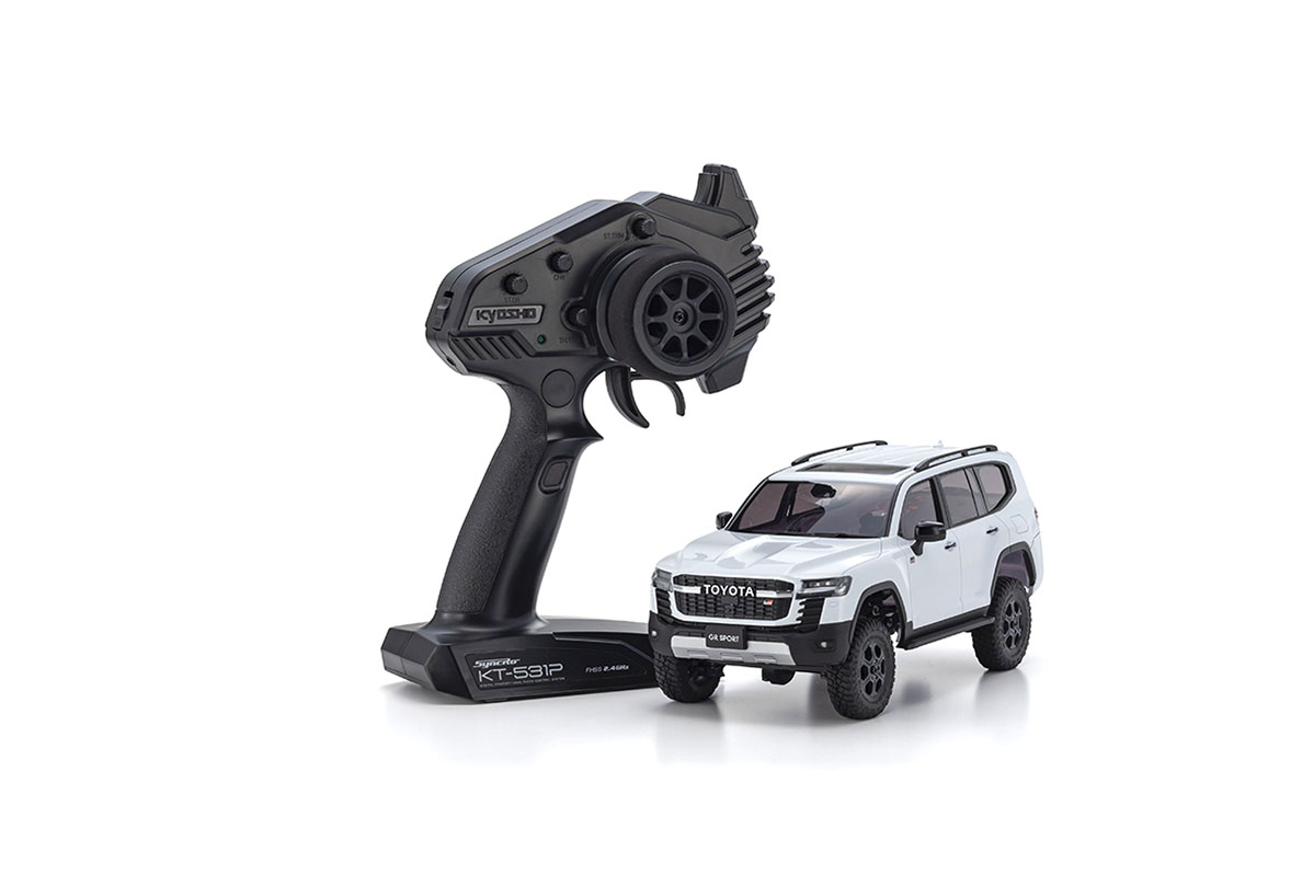 Kyosho Mini-Z 4X4 MX-01 Toyota Land Cruiser GR Sport Precious White (KT531P) 32538PW - Abbildung 3
