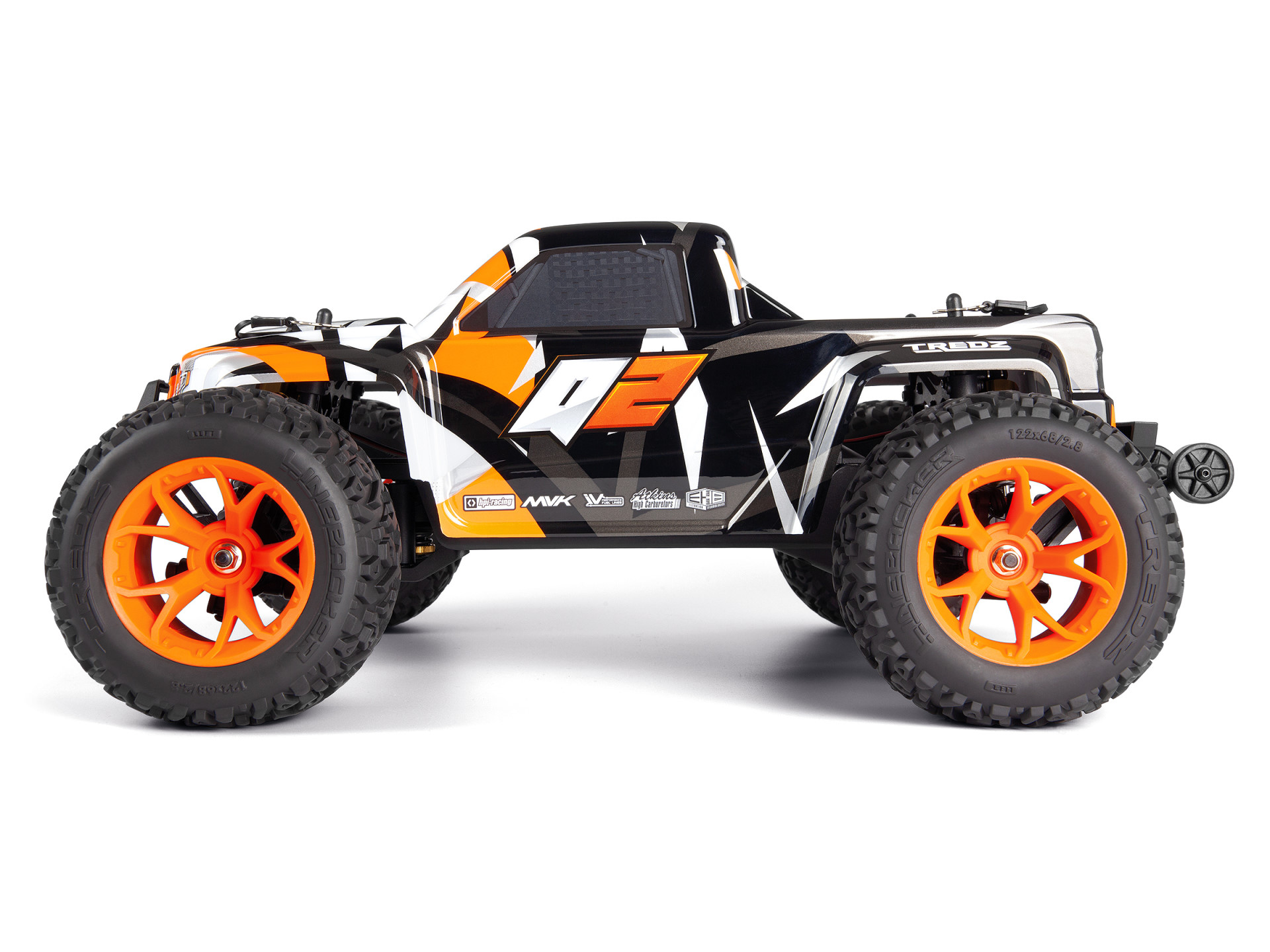 Maverick Quantum2 MT Orange RTR 1/10 Brushed Monstertruck 150401 - Abbildung 2