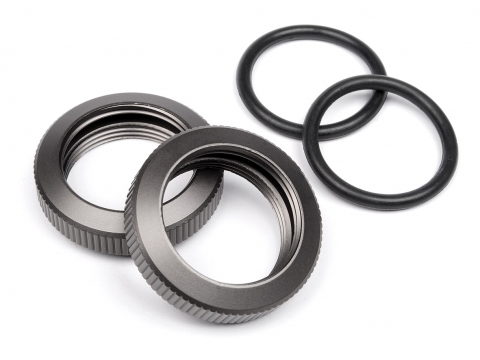 HPI Dämpfermutter 20mm (Gunmetal/2St/Baja 5B 2.0) 102155