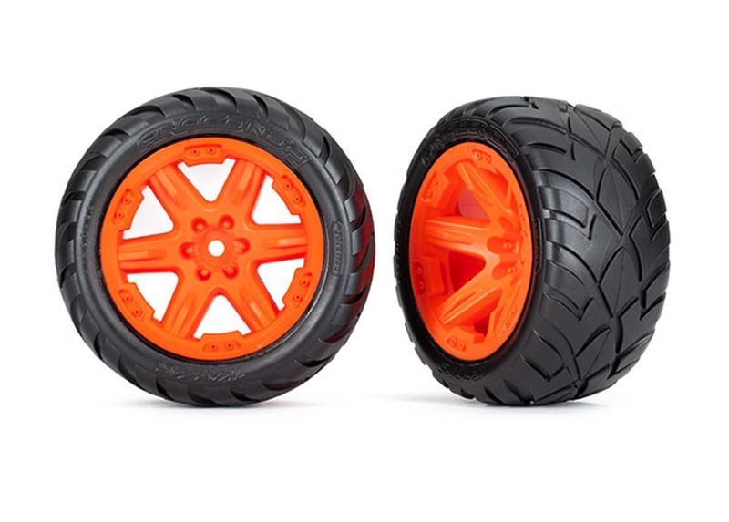 Traxxas Reifen auf Felge 2.8 RXT orange / Anaconda (TSM rated) 6775A