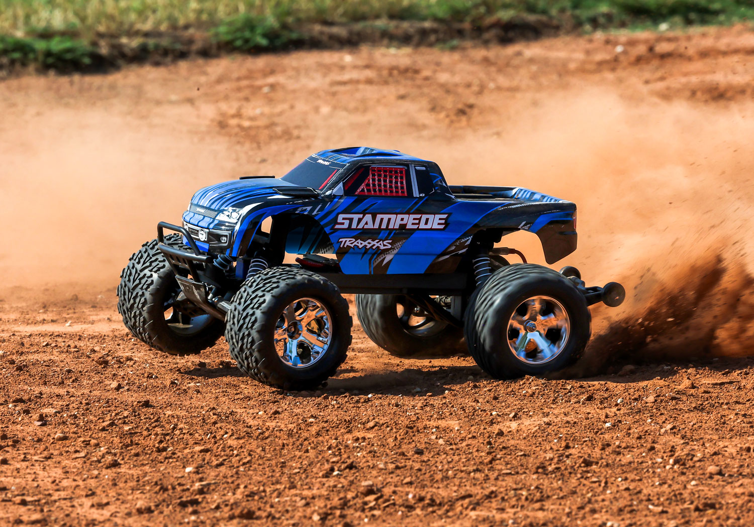 Traxxas Stampede Blau 1/10 2WD HD Monster-Truck RTR mit Akku und USB-Lader 36254-8 - Abbildung 6