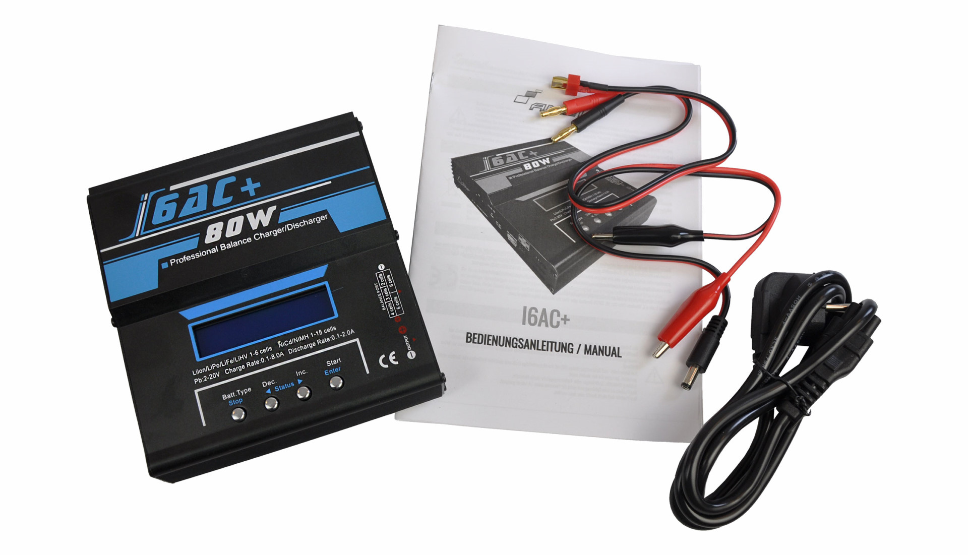 Amewi I6AC+ Multifunktions Ladegerät 8A 80W 28372