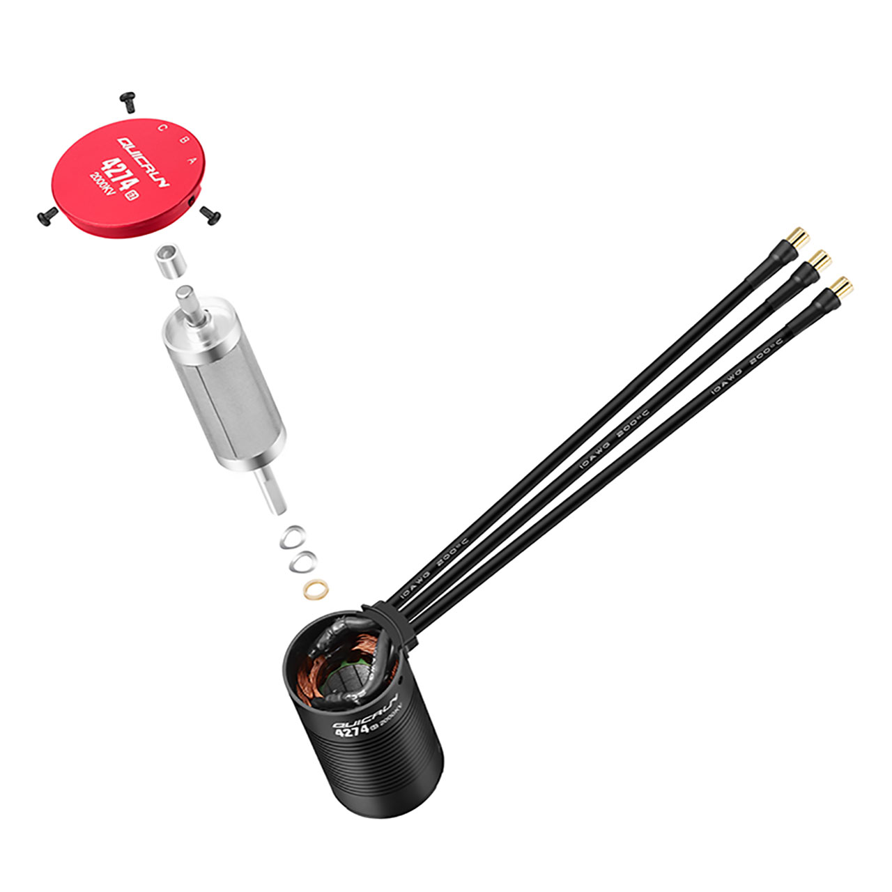 Hobbywing QuicRun 4274SL G2 2000kV Brushless Motor 30404700