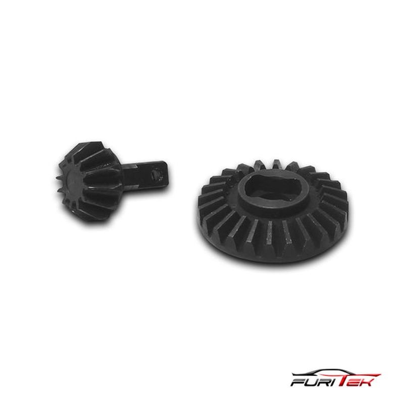 FURITEK STEEL PINION and RING GEAR for MONSTER TRUCK 1/24 axles Kits - Monster truck 1/24 FUR-2115