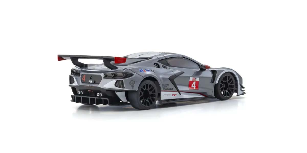 Kyosho Mini-Z MR04 RWD Corvette C8-R Gun Metal / White (W-MM/KT531P) 32356GMW - Abbildung 2