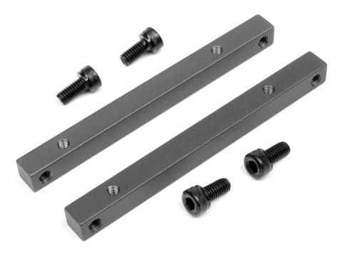 HPI Motorhaltestrebe 7X7X80mm (Grau/Savage Flux) 100907