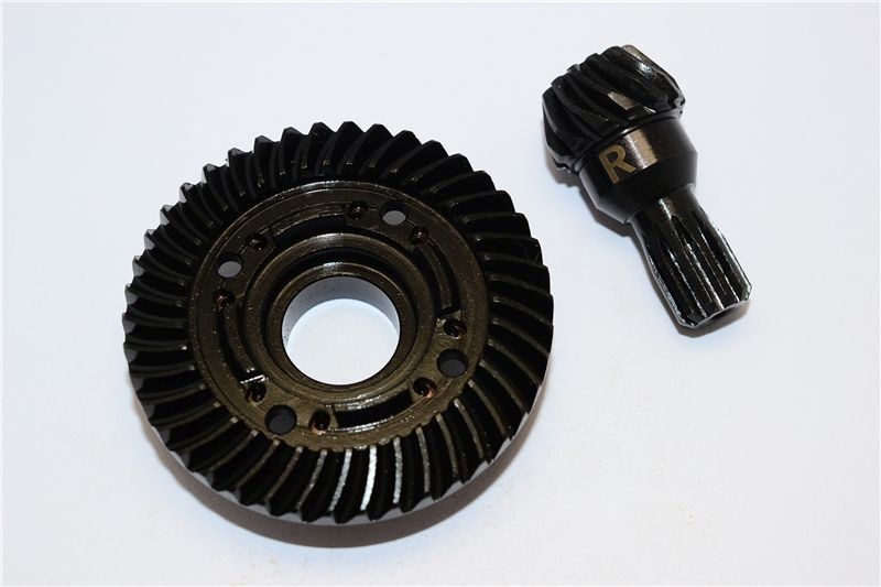 GPM Chromstahl Diff- und Kegelzahnrad Set hinten Traxxas X-MAXX