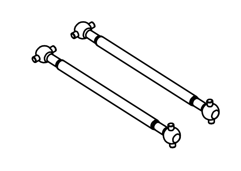 Absima Rear Dogbones (2) 1610131