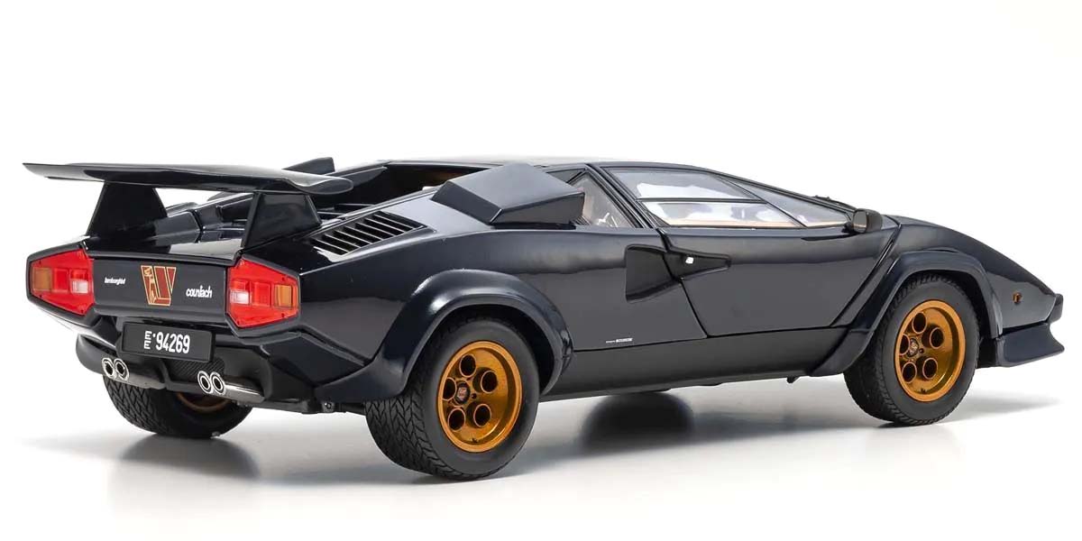 Kyosho 1:18 Lamborghini Countach LP500S Walter Wolf 1982 Dark Blue 08320D - Abbildung 2