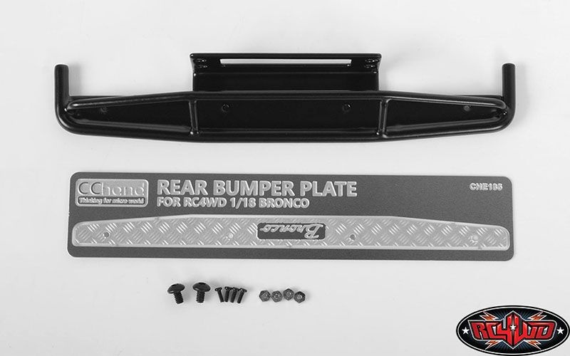 Steel Rear Bumper for 1/18 Gelande II RTR W/BlackJack Body VVV-C0550